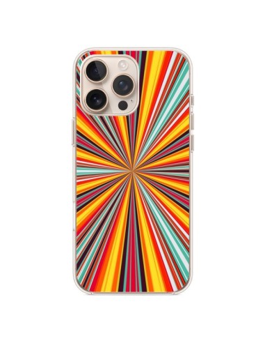 Coque iPhone 16 Pro Max Horizon Bandes Multicolores - Maximilian San