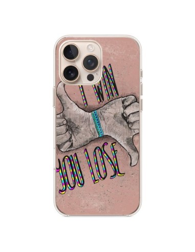 Coque iPhone 16 Pro Max I win You lose - Maximilian San