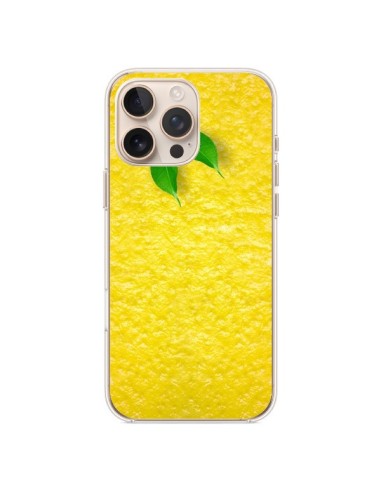 Coque iPhone 16 Pro Max Citron Lemon - Maximilian San