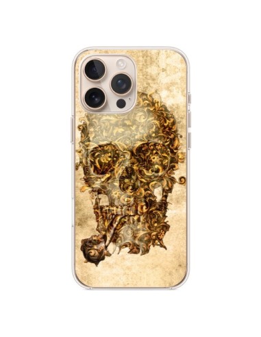 Coque iPhone 16 Pro Max Lord Skull Seigneur Tête de Mort Crane - Maximilian San