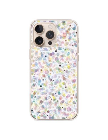 Coque iPhone 16 Pro Max Cosmic Bubbles Multicolored - Ninola Design