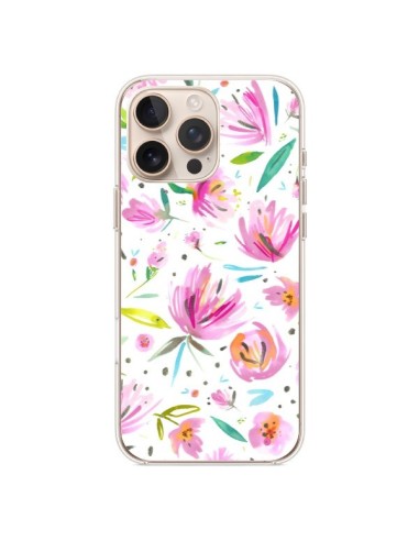 Coque iPhone 16 Pro Max Painterly Waterolor Texture - Ninola Design