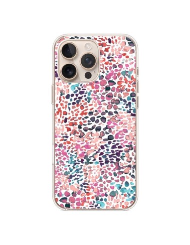 Coque iPhone 16 Pro Max Soft Nautical Watercolor Lines - Ninola Design