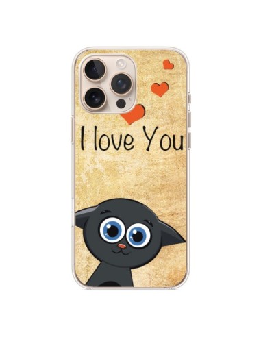 Coque iPhone 16 Pro Max Cute Cat - Nico