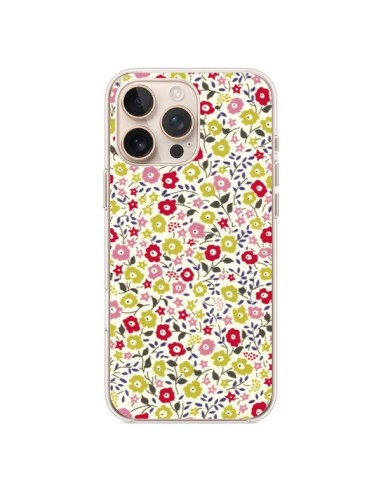 Coque iPhone 16 Pro Max Liberty Fleurs - Nico