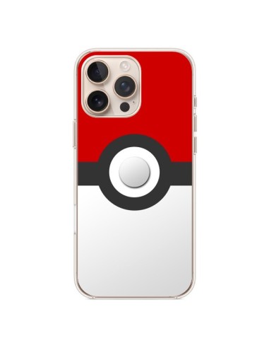 Coque iPhone 16 Pro Max Pokemon Pokeball - Nico