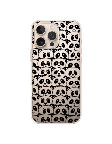 Coque iPhone 16 Pro Max Panda Par Milliers Transparente - Nico