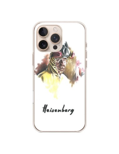 Coque iPhone 16 Pro Max Walter White Heisenberg Breaking Bad - Percy