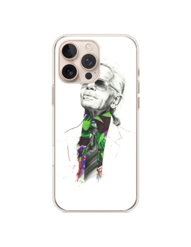 Coque iPhone 16 Pro Max Karl Lagerfeld Fashion Mode Designer - Percy