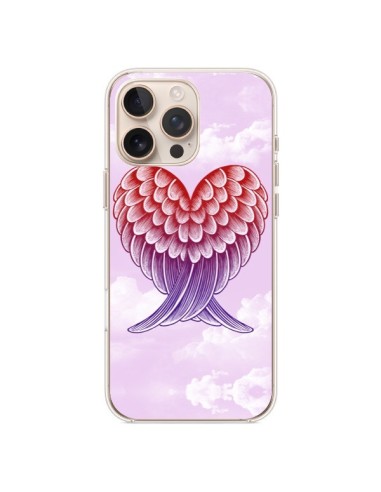 Coque iPhone 16 Pro Max Ailes d'ange Amour - Rachel Caldwell