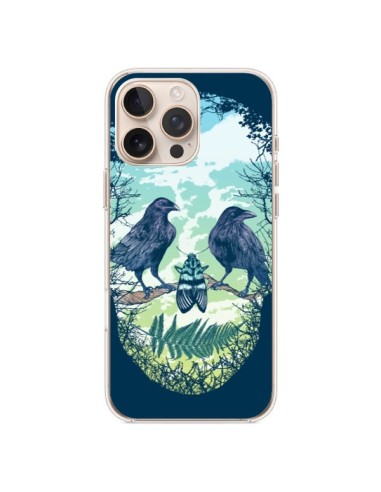 Coque iPhone 16 Pro Max Tête de Mort Nature - Rachel Caldwell