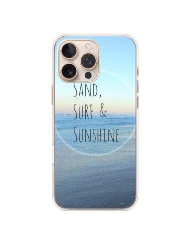 Coque iPhone 16 Pro Max Sand, Surf and Sunshine - R Delean