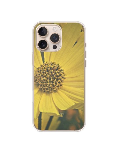 Coque iPhone 16 Pro Max Tournesol Fleur - R Delean