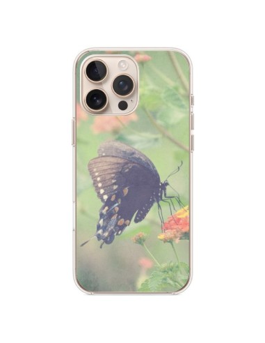 Coque iPhone 16 Pro Max Papillon Butterfly - R Delean