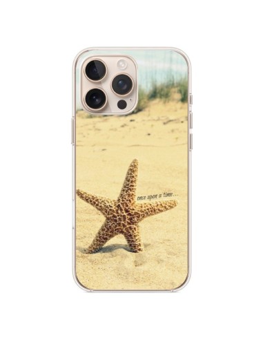 Coque iPhone 16 Pro Max Etoile de Mer Plage Beach Summer Ete - R Delean