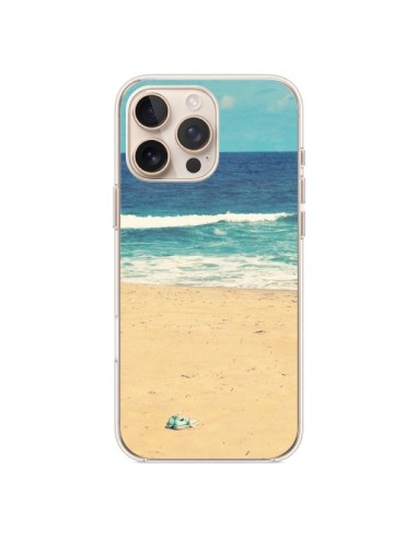 Coque iPhone 16 Pro Max Mer Ocean Sable Plage Paysage - R Delean