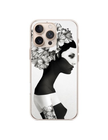 Coque iPhone 16 Pro Max Marianna Fille Fleurs - Ruben Ireland et Jenny Liz Rome