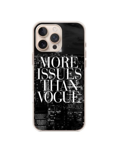 Coque iPhone 16 Pro Max More Issues Than Vogue New York - Rex Lambo