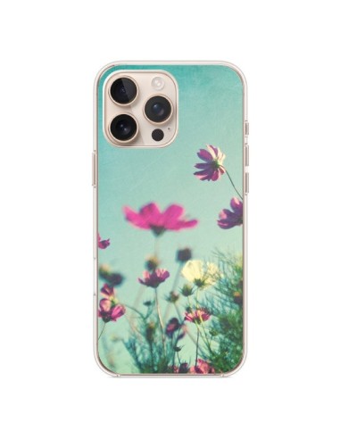 Coque iPhone 16 Pro Max Fleurs Reach for the Sky - Sylvia Cook