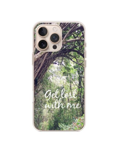 Coque iPhone 16 Pro Max Get lost with him Paysage Foret Palmiers - Tara Yarte