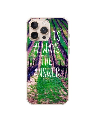 Cover iPhone 16 Pro Max Get lost with me foret - Tara Yarte