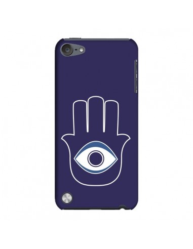 Coque Main de Fatma Oeil Bleu pour iPod Touch 5 - Laetitia