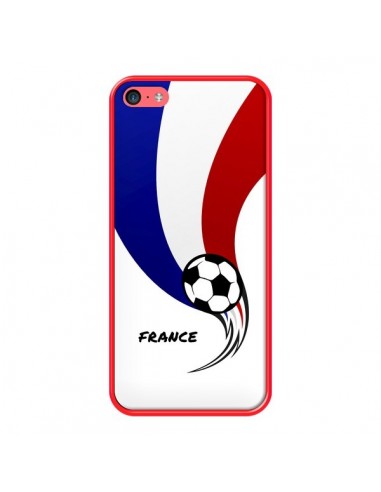 Coque iPhone 5C Equipe France Ballon Football - Madotta