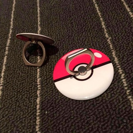  Bague  Support  Anneau Rotatif Pokeball en Forme de Bague  