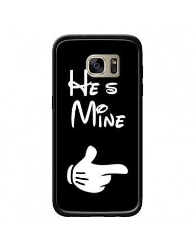 Coque He's Mine Il est à Moi Amour Amoureux pour Samsung Galaxy S7 Edge - Laetitia