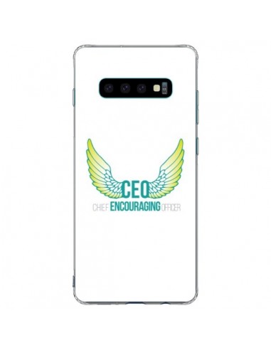 Coque Samsung S10 Plus CEO Chief Encouraging Officer Vert - Shop Gasoline